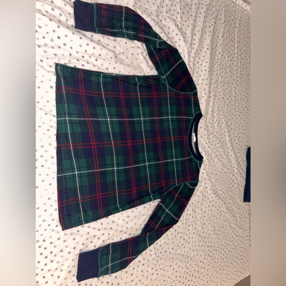 ARDENE Plaid pajama shirt.